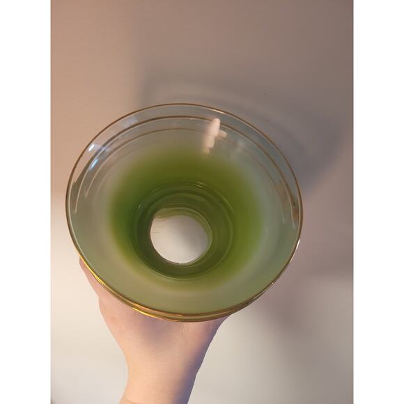 Vintage Blendo Salad Serving Bowls - Lime Green - Picture 3 of 6